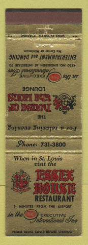 Matchbook Cover - Essex House ST Louis MO