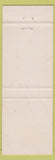 Matchbook Cover - St Clairs' restaurant Miami Fort Lauderdale FL WORN