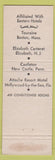 Matchbook Cover - The Castleton Hotel New Castle PA