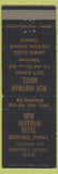 Matchbook Cover - New Hoffman Hotel Bedford PA low phone #