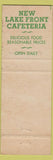 Matchbook Cover - Hotel Conneaut Lake Park PA