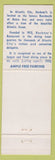 Matchbook Cover - Hackney's Lobster Restaurant Atlantic City NJ