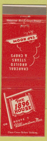 Matchbook Cover - 1896 House Williamstown MA