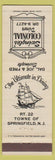 Matchbook Cover - Swingles' Colonial Diner Springfield NJ