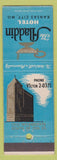 Matchbook Cover - Aladdin Hotel Kansas City MO