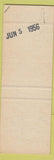 Matchbook Cover - Century Restaurant Boston MA SAMPLE 1956
