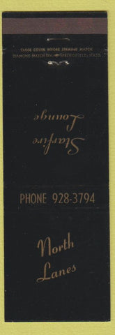 Matchbook Cover - North Lanes Starfire Lounge NO TOWN