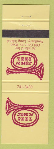 Matchbook Cover - John Peel Westbury LI NY
