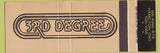 Matchbook Cover - 3rd Degree Hamilton ON