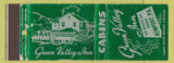 Matchbook Cover - Green Valley Inn Newport PA