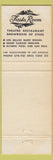 Matchbook Cover - Hotel Fremont Casino Las Vegas NV