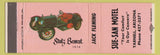 Matchbook Cover - Sue San Motel Yarnell AZ