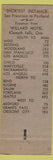 Matchbook Cover - Millard Hotel Grill Klamath Falls OR