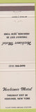 Matchbook Cover - Herkimer Motel NY