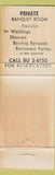 Matchbook Cover - Louis Restaurants Niagara Falls NY