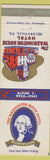 Matchbook Cover - Washington House Hotel Sellersville PA