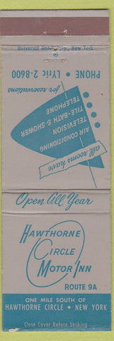 Matchbook Cover - Hawthorne Circle Motor Inn Hawthorne Circle NY