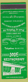 Matchbook Cover - Jade Restaurant Kingman AZ Route 66 Chinese