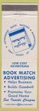 Matchbook Cover - Book Match Advertising