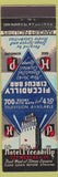 Matchbook Cover - Hotel Piccadilly New York City