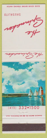 Matchbook Cover - The Spinnaker Sausalito CA