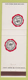 Matchbook Cover - Wilbert Burial Vault funeral