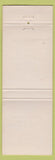 Matchbook Cover - Village Steak House South Weymouth MA