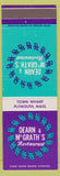 Matchbook Cover - Dearn and McGrath's Restaurant Plymouth MA WEAR