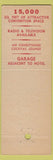 Matchbook Cover - Hotel Manhattan Towers New York City WEAR