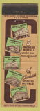 Matchbook Cover - Hotels Salem Eugene Grants Pass OR