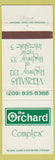 Matchbook Cover - Orchard Complet Vernalis CA