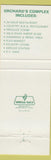 Matchbook Cover - Orchard Complet Vernalis CA