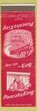 Matchbook Cover - Pancake King West Yarmouth MA