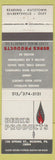 Matchbook Cover - Berks Products Reading PA Building Materials concrete
