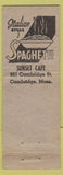Matchbook Cover - Sunset Cafe Cambirdge MA WEAR