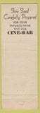 Matchbook Cover - Stuart Manor Restaurant Boston MA