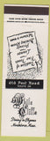 Matchbook Cover - White Cliffs Restaurant Northboro MA