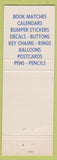 Matchbook Cover - RW Enterprises Casper WY Advertising