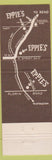Matchbook Cover - Eppie's Restaurants Sacramento CA
