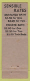 Matchbook Cover - Touraine Hotel Oakland CA