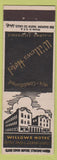 Matchbook Cover - Willows Hotel Willows CA