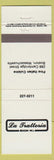 Matchbook Cover - La Trattoria Beacon Hill Boston MA