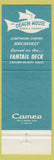 Matchbook Cover - The Beach House Laguna Beach CA