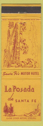 Matchbook Cover - La Posado de Santa Fe NM