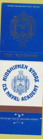 Matchbook Cover - US Naval Academy Annapolis MD