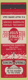 Matchbook Cover - Rincon Springs Valley Center CA restaurant