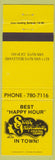 Matchbook Cover - Sweet Inspiration Bar Van Nuys CA girlie
