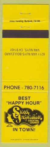 Matchbook Cover - Sweet Inspiration Bar Van Nuys CA girlie
