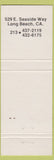 Matchbook Cover - LA Grotte Long Beach CA