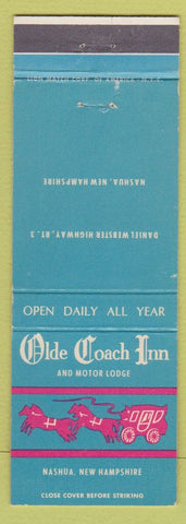 Matchbook Cover - Olde Coach Inn Nashua NH